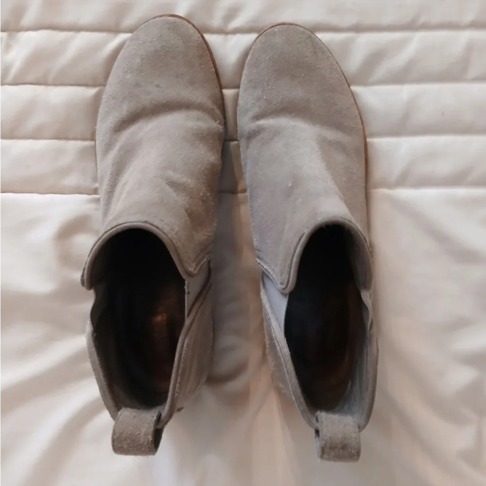 Tory Burch Taupe Ankle Booties